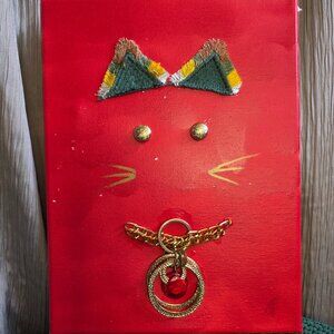 Original Art painting collage